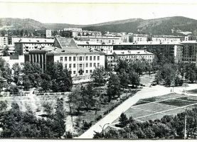 Вид на площадь Декабристов с запада, 1970-е годы