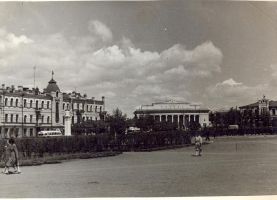 Площадь Ленина. Июль 1958 года