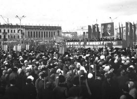 Митинг в честь вручения Чите ордена Октябрьской Революции