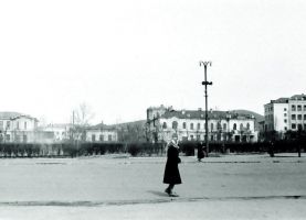 Площадь им. Ленина, вид на Архиерейский квартал, 1960-е годы